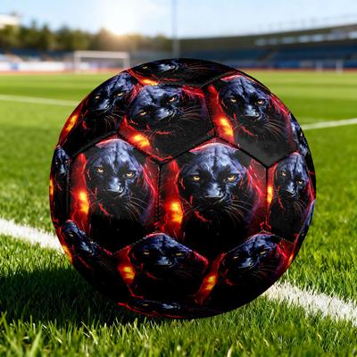 1pc Panther Power Size 5 Soccer Ball Professional Match Training Football Indoor &Outdoor Sports Ball Lightweight Durable C65124
