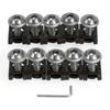 Bruce & Shark Motorcycle 10pcs M6x20mm Aluminum Screen Bolt Fairing