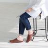 Slippers Designed for for Men and Indoor and for Room Dark [Frontier] Room's Walking, Women, Guests, Shoes, Brown, L, 25.0-27.0cm