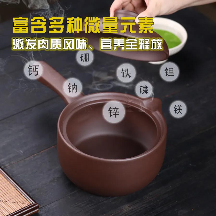 Baby Milk Clay Pot for Cooking Casserole Slow Cooker Pots for Cooking Ceramic Cookware Pots and Pans High Temperature Crock Pot