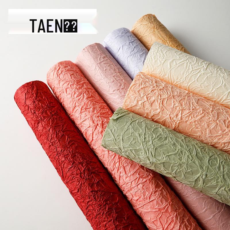 Carta da regalo con texture a grana di pietra floreale per Bouquet fatti a mano Arte Fai da te