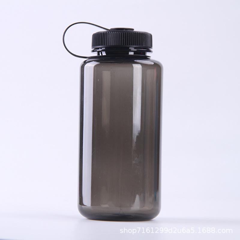 1 Liter Wide-Mouth Plastic Sports Water Bottle with Handle, 32oz Large Capacity, In Stock 901-1000 ml белый