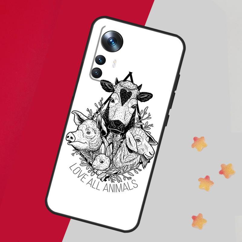 Vegan Inspiration Case For Xiaomi 15 14 13 Ultra 11T 12T 13T 14T Pro Cover For POCO X7 X6 X3 X5 F5 F6 F7 Pro