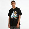 Happy Holidays Surf Club Bear Print Casual Vacation Short Sleeve Tee Pure cotton T-shirt