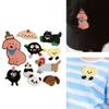 10 Pcs Cartoon Animal Embroidered Patches Cats Iron on Patches Repair Patches Panda Sewing on Patches for Clothes Bag