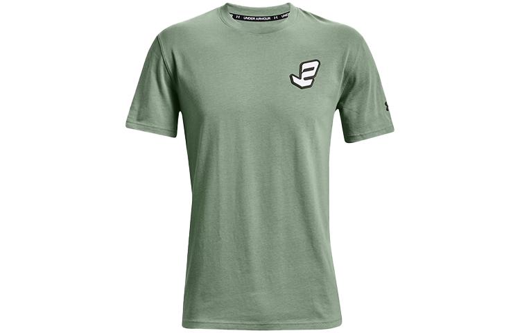 Under Armour Straight Fit T Shirt Men s Lime Green 1366535-348 M