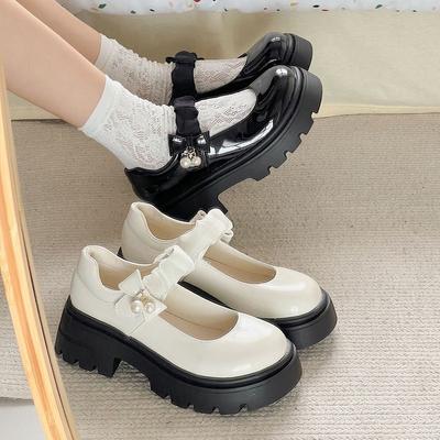 Temperament süß lässig kleine Lederschuhe Sommer Lolita Oberbekleidung mit Rock Mary Jane Schuhe Trend