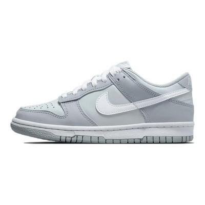 Dunk Low GS Pure Platinum Wolf Gri Çocuk Spor Ayakkabı Beyaz DH9765-001