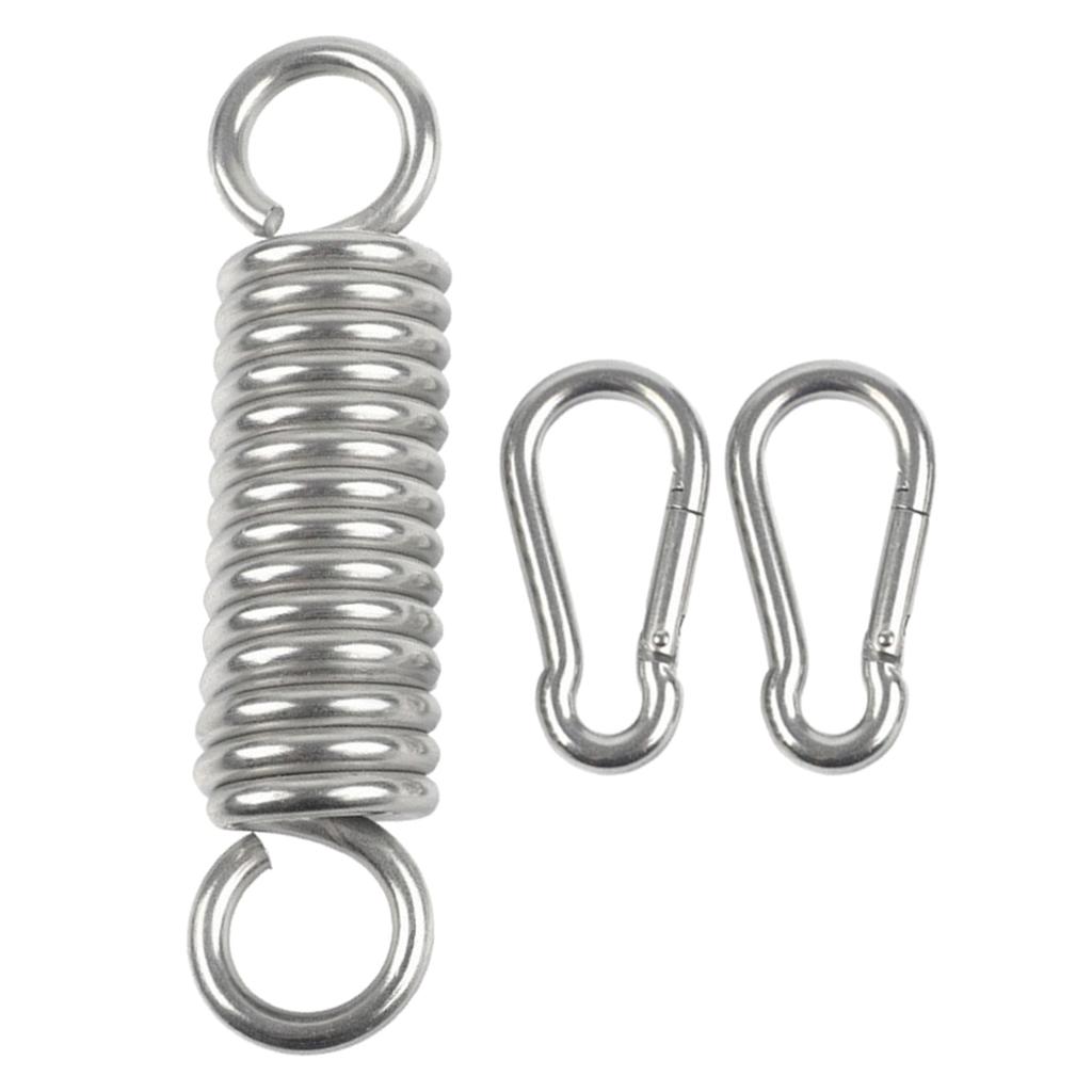 Heavy Type Spring Stainless Steel Hanging Spring 360 Degree Rotating Spring for Outdoor Swing Accessories