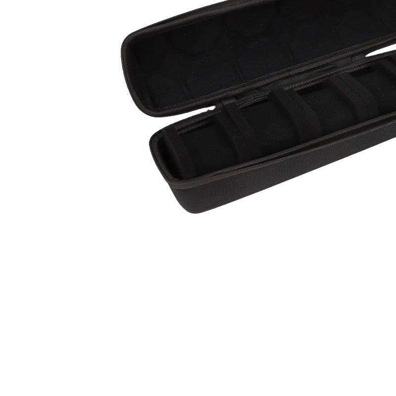 

1Pcs Watch Zipper Travel Case 4/5/6/10 Slots Watch Storage Box Portable Watch Organizer Display Holder For Smart Watches 4 grid