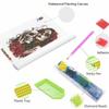 DIY Diamond Painting Canvas Day of The Dead Sugar Skull Rose Woman Pattern 5D Rhinestone Art Kit for Home Wall Decor Supplies