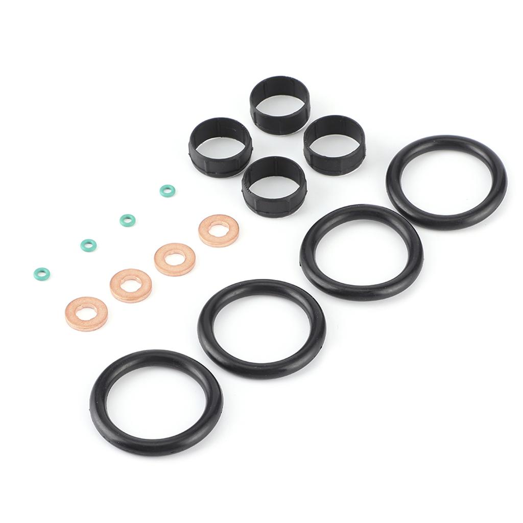 Fuel Injector Seal Set Washer ORing Replacement 198196 Fit for Citroen Nemo Xsara C1 C2 C3