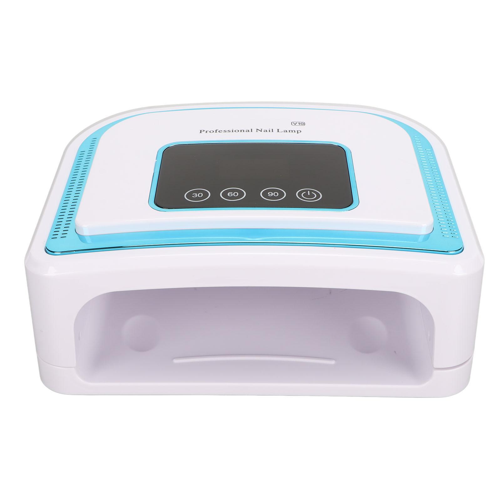 

УФ-лампа для геля 120 Вт, быстрая сушка, 4 таймера, светодиодный дисплей, 30 шт., ламповая сушилка для ногтей EU PLUG