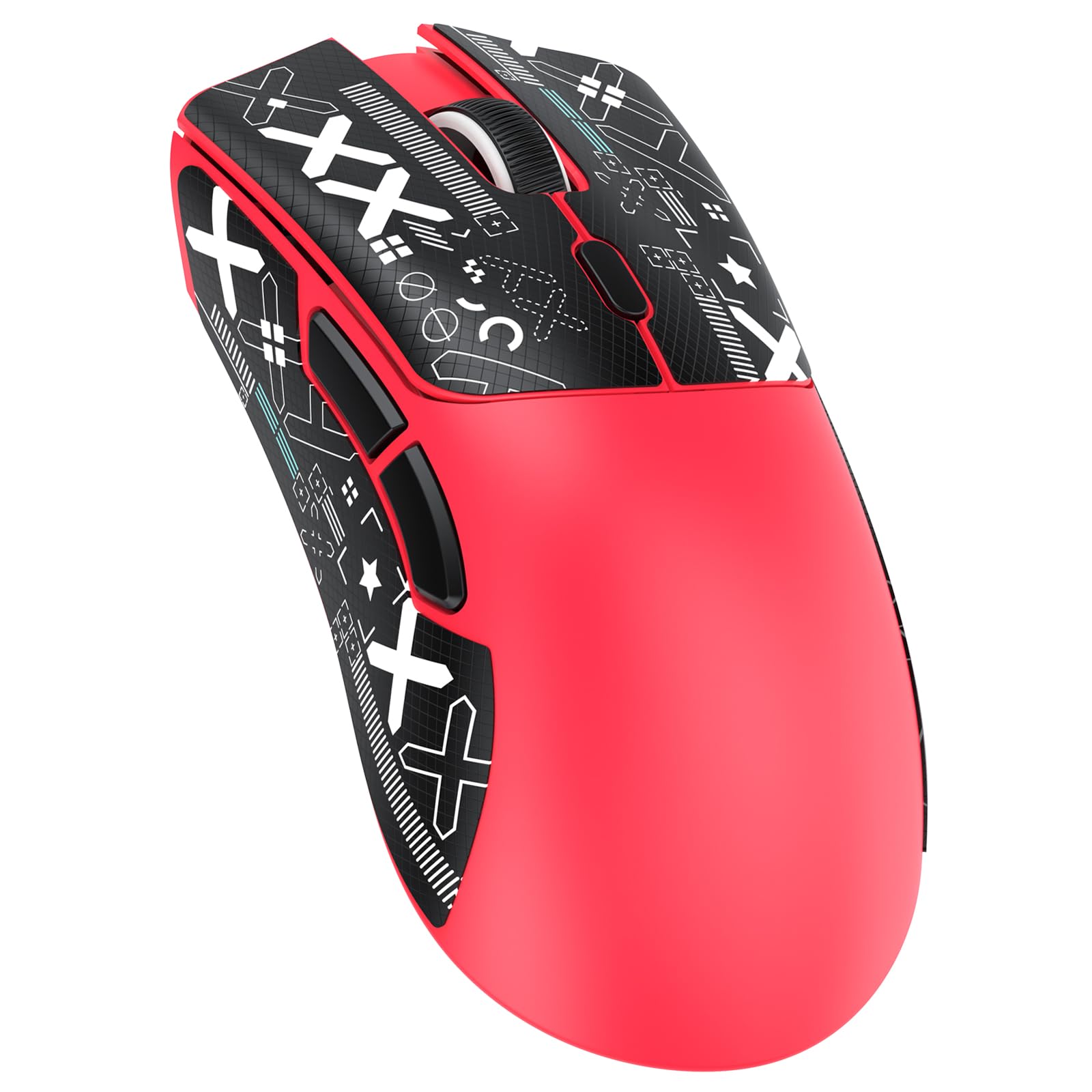 

MAMBASNAKE x ATTACK SHARK R1 Gaming Wireless PAW3311 High High Low 18000 DPI TTC Gaming 200 Hours of Continuous Ergonomic Compatible Japanese Mouse,