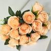 18 Small Rosesartificial Bouquet Floral Decoration Bridal Bouquet Wedding Party