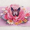 New 3D Happy Birthday Card Pop Up Four-Layer Birthday Cake Gift Card Foldable Best Wishes Father's Day card Gift