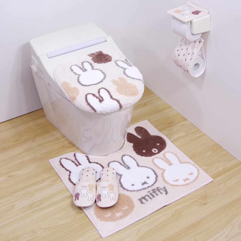 Senko Miffy Surprise Miffy Paper Holder Character Animal 15cm Wide Cover, Beige, Design, 64575, Approx.