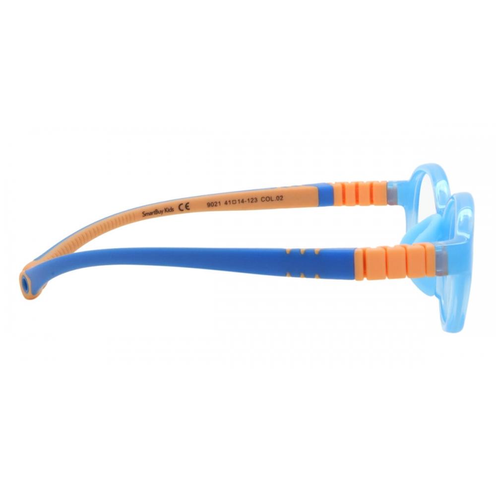 Full Rim Oval Blue Smartbuy Kids Doodle 9021 C2 Fashion Kids Eyeglasses