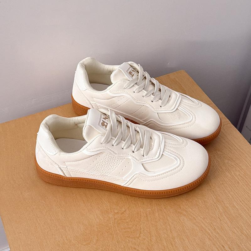 Flat-bottomed Summer Breathable Little White Shoes Women's 2025 New Versatile Sports Original Niche Korean Casual Board Shoes