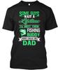 For Fishing Dad From Sondaughter T-Shirt Made In the USA Size S To 5XL