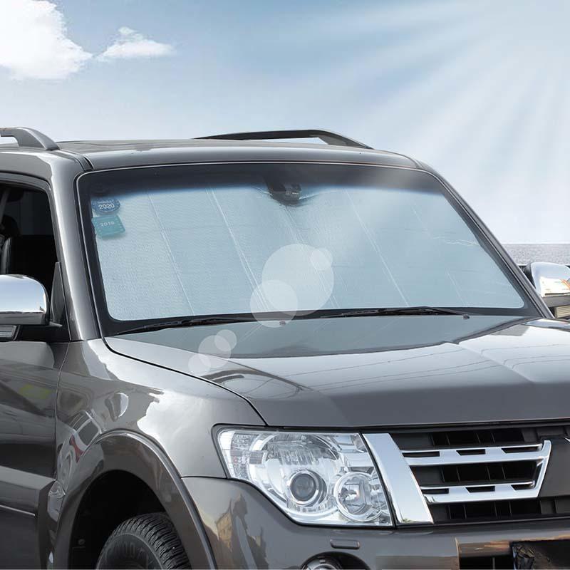 Car Windshield Sunshade Window Shade Foldable Sun Visor Cover Fit For Mitsubishi PAJERO 2007-2021 Car Accessories,1 pc
