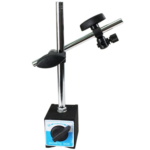 HFS (R) Magnetic Base Stand for Dial Gauges with Fine Adjustment, Dial Stand, Magnetic Holder, for Measurement and Surveying (Magnet: 60x50x55mm)