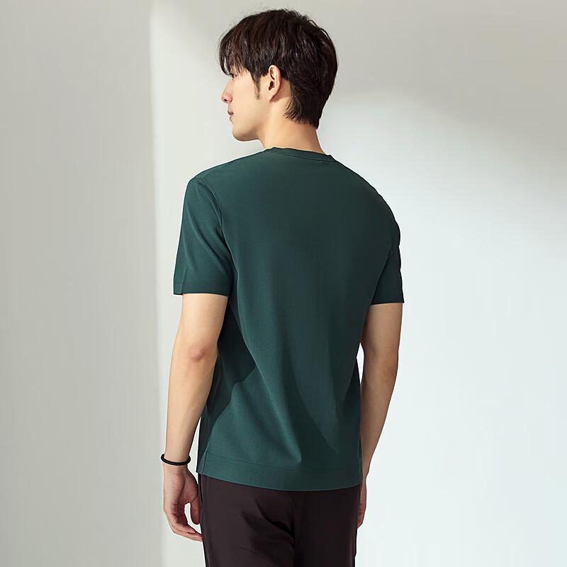 Septwolves Men s Premium Ice Feel Jacquard Short Sleeve T-Shirt XL