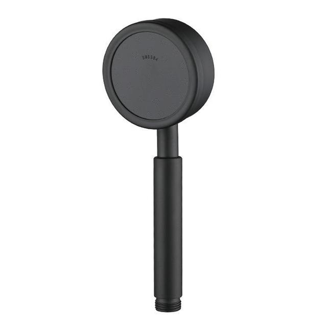 

Черная душевая лейка из нержавеющей стали, устойчивая к падениям, прочная, высокого давления, для ванной комнаты, ручной водосберегающий душевой набор