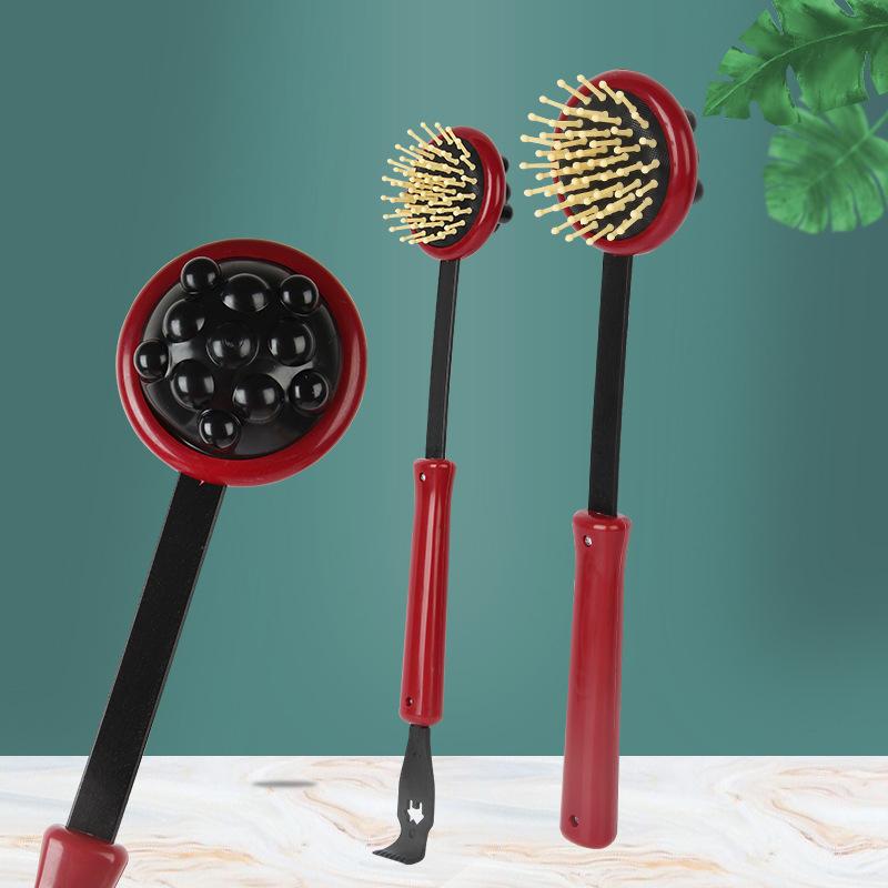 

Массажер для тела для снятия усталости, устройство Гуа Ша, массажер для тела, деревянный массажер для спины, живота, шеи