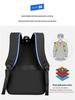 2025 Trendy Men's Large Capacity Student Backpack - Simple Business Shoulder Bag