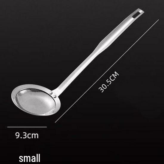 

Ультратонкое кухонное ситечко для снятия пены с масла из нержавеющей стали 304 пищевого качества с сетчатым фильтром