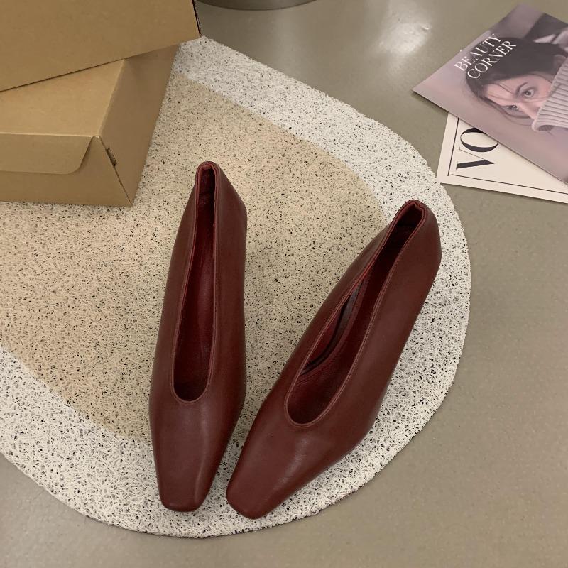 New Women Pointed Toes Loafer Fashion Shallow Mouth Ladies Elegant Casual Soft Sole Flats Shoes Women's Sweet Style Shoes