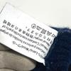 Loewe Anagram Logo Gloves Leather Tag Leather Tag Gloves Wool Navy