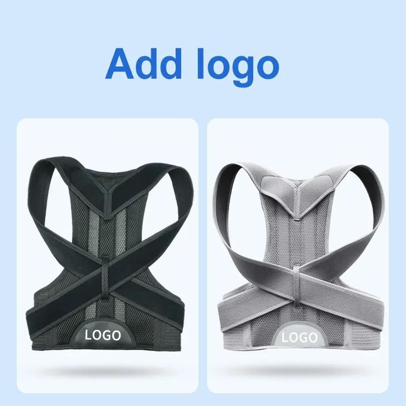 3Xl 4Xl Magnetic Slouching Corrective Shoulder Orthopedic Spine Pain Relief Back Brace Support Scoliosis Posture Corrector Belt