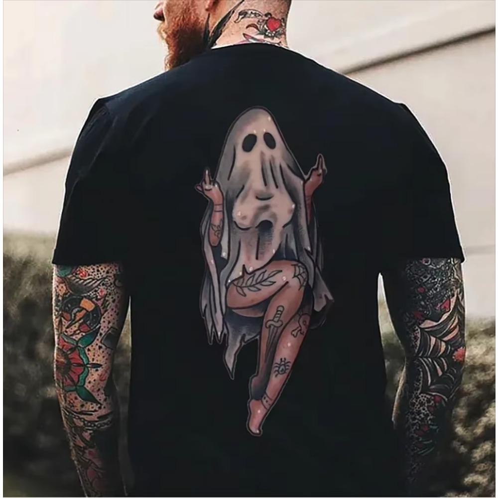 2024 New Fashion Style Sweat-Absorbing Material T Shirts Men Comfortable Men Cool Tee Shirt Tops Short Sleeve Custom T-shirts