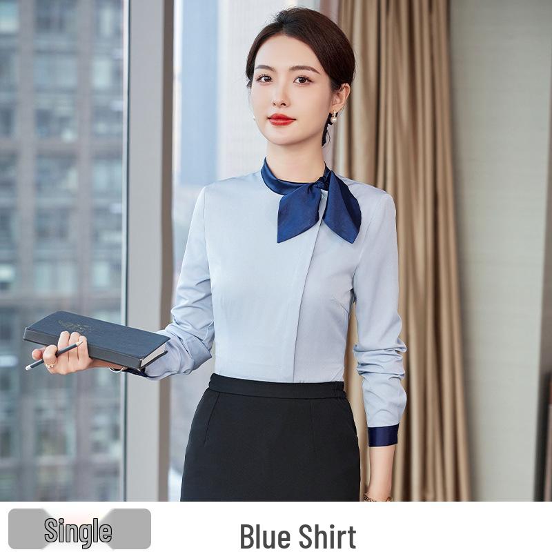 

Женский профессиональный комплект рабочей одежды: Униформа бортпроводника, администратора отеля, косметолога M