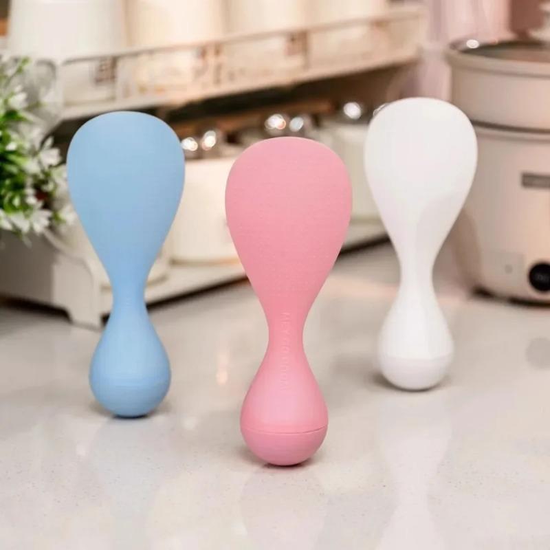 1PC Home Tumbler Anti-Stick Rice Spoon Durable Thickened Standing Tumbler Rice Spoon Easy to Clean Rice Shovel Kitchen Tools