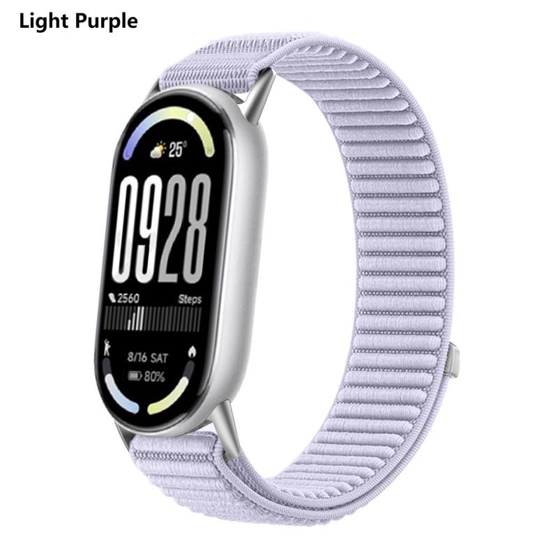 Nylon Loop Strap For Xiaomi Mi Band 10 9 8 Replacement Wristband Bracelet For Xiaomi Mi Band 9/ 10 /8 NFC Watchband Accessories