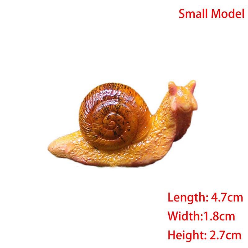 

Микроландшафт Симуляция Маленькая Улитка Садовое Украшение Улитка Орнамент Модель Улитки Изделие из Смолы Миниатюрная Фигурка Домашний Декор A