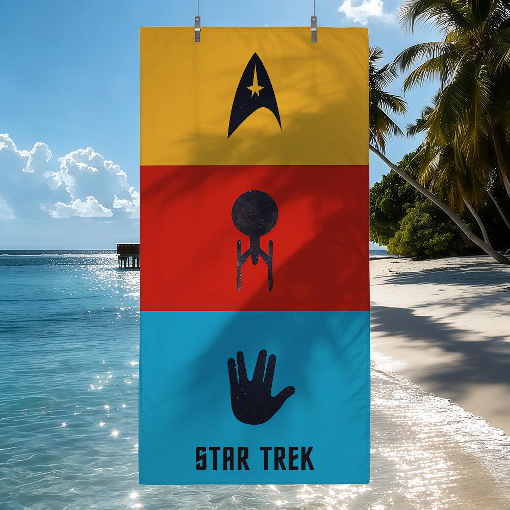 Fantasy movie S-Star T-Trek Towel Drying Bath Towel Applicable To Light Swimming Camping Yoga Beach Out