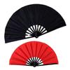 33cm Dance Performance Fan Plastic Bone Hand Folding Stage Fan  Wedding Party Decor