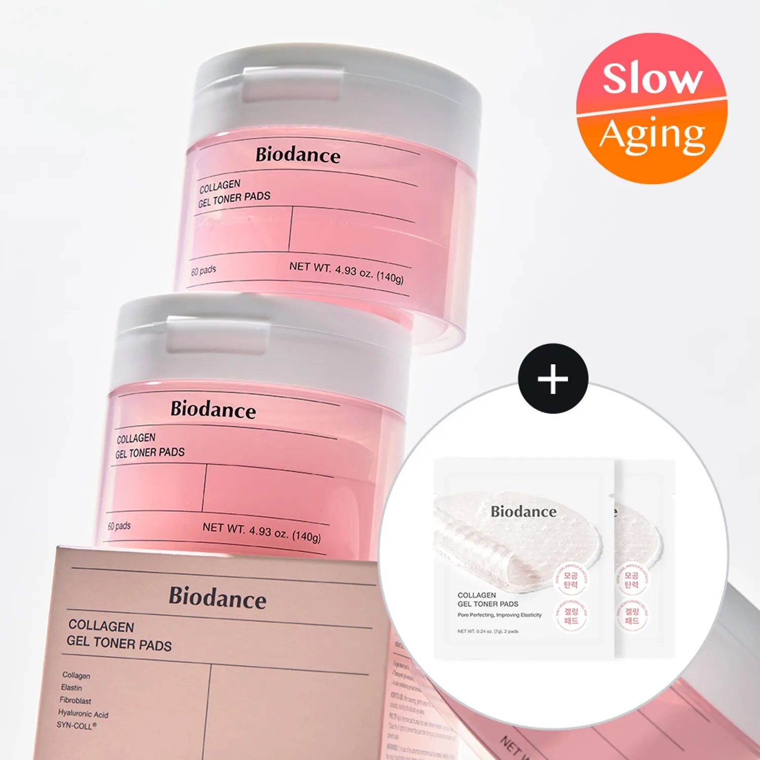 BIODANCE Bio Collagen Gel Toner Pad 60P (+4P) 60P