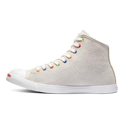 Jack Purcell High Top Canvas Shoes Unisex Faux White Fur