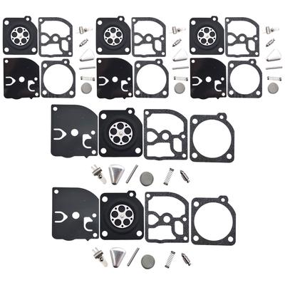 5 X Carburetor Repair Kit For Husqvarna 45 40 49 55 51 240R 245R Partner 400 410 450 460 490 510 Jonsered 2045 2050 Zama RB-45