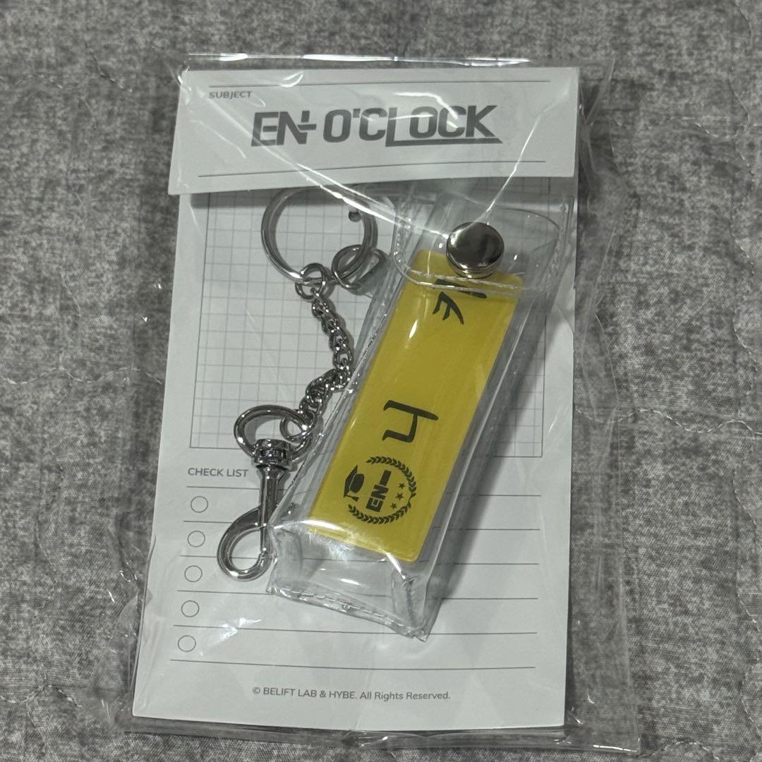 

[USED] ENHYPEN EN O CLOCK Niki Name Tag