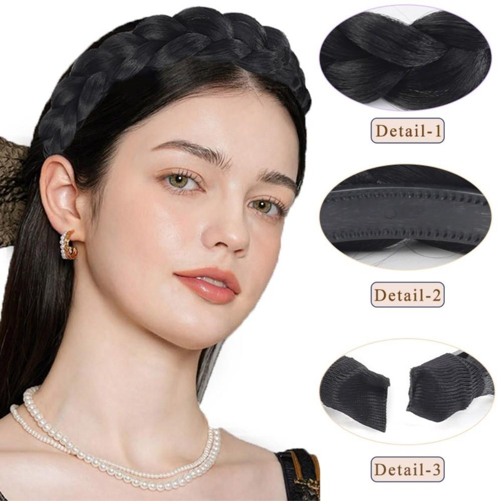 Fashion Women Hoop Synthetic Elastic Non-slip Hair Bands For Women And Girl