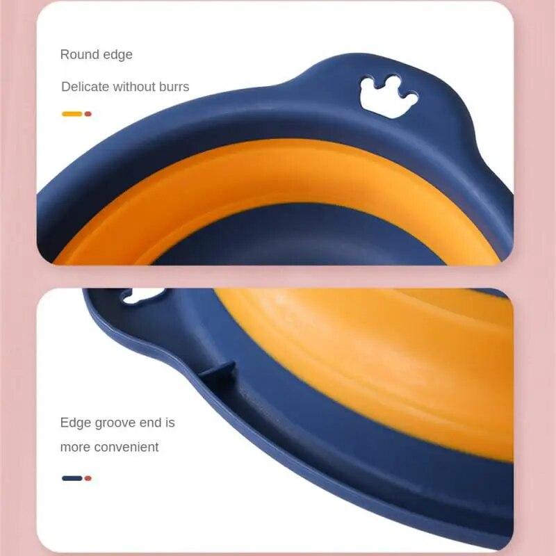 Găleată pliabilă Găleată pliabilă portabilă din silicon Găleată pentru spălat mașini Găleată de tabără de călătorie Depozitare casnică