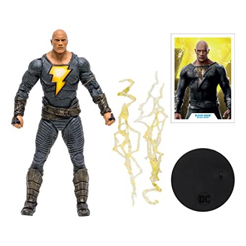 McFarlane Toys DC Black Adam Movie 7-inch Figure - Black Adam (Hero Costume)