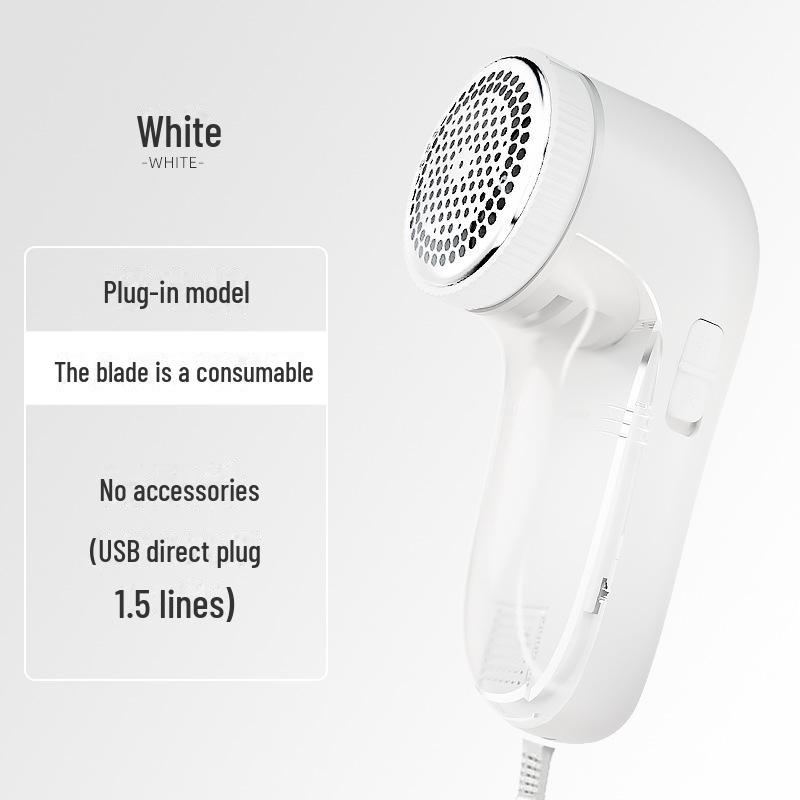 

Триммер для волос с USB-зарядкой - портативный и сертифицированный CE/FCC plug-in model белый