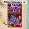 Beach TowelThe Amazing Digital Circus Custom Name Text Personalized Soft Towel for Beach Pool Indoor Home Decor Gift